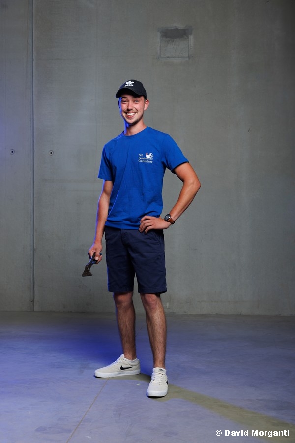 Gary, couvreur spécialisé dans le travail des métaux (plomb et cuivre)